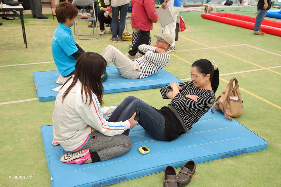 日頃運動不足になりがちな生活を見直すきっかけになった、と参加者