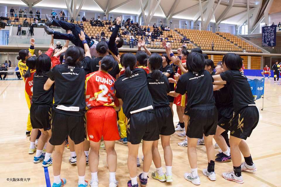 大阪体育大学　女子ハンドボール部