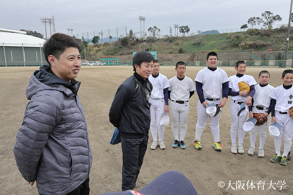 村田選手　松葉選手