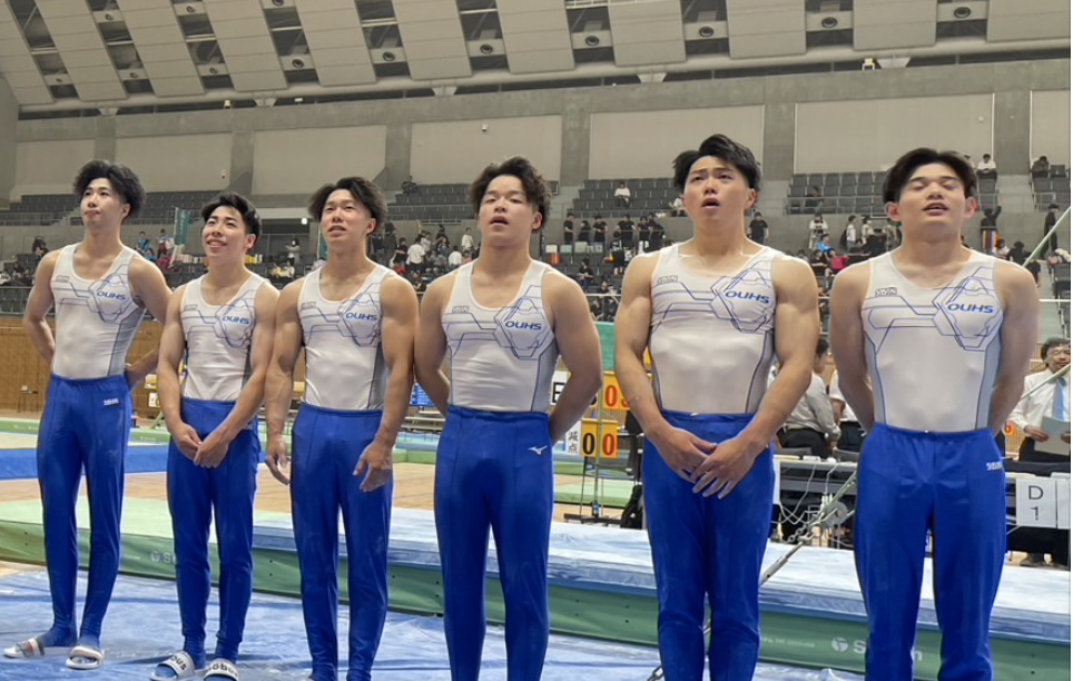 体操男子】快挙！創部以来初となる西日本インカレ団体総合・個人総合