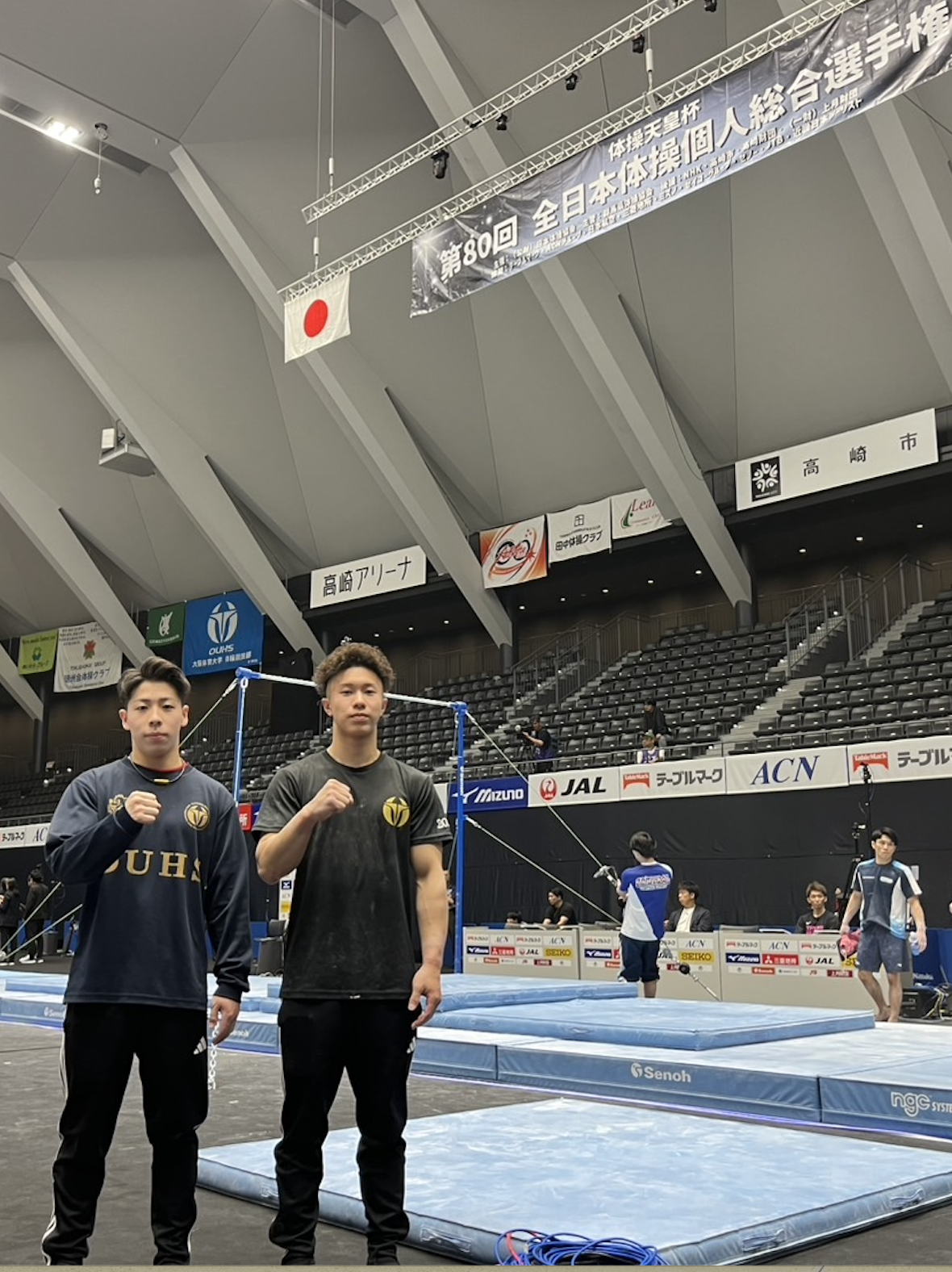 体操男子】山﨑、福島、全日本選手権に挑みます！ - 体操競技部（男子）