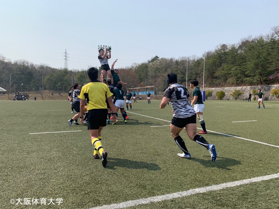Vs 同志社大学b 春季練習試合 ラグビー部 大阪体育大学 Vs 同志社大学b 春季練習試合 ラグビー部 大阪体育大学