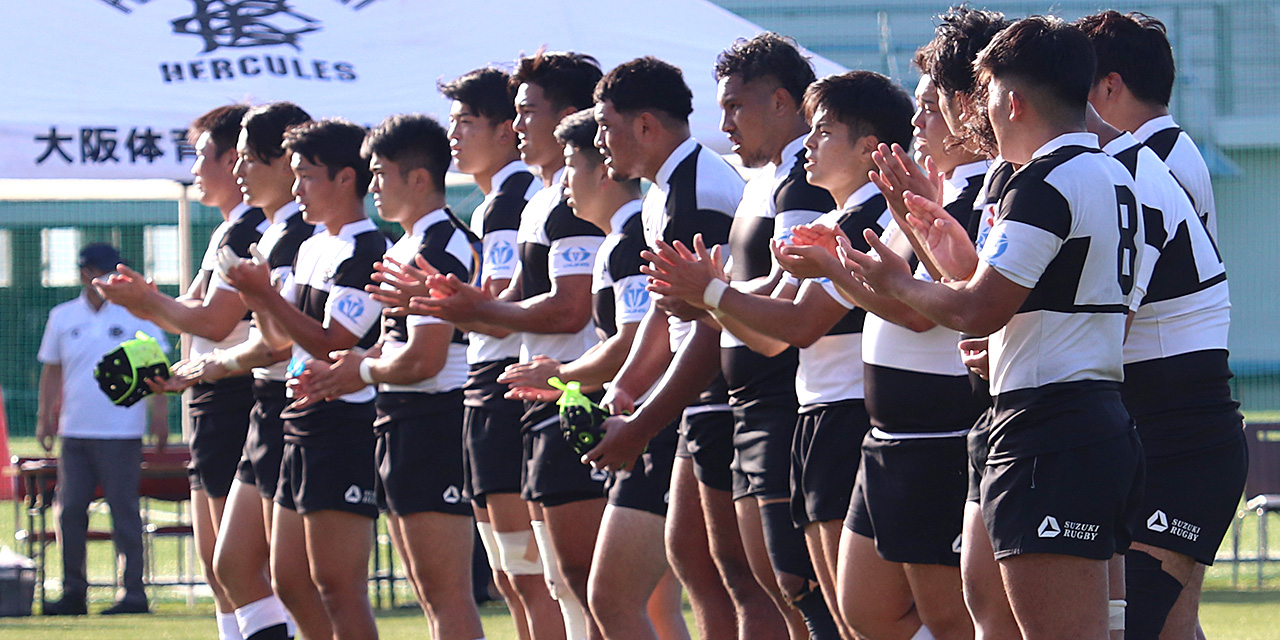 トップページ ラグビー部 大阪体育大学