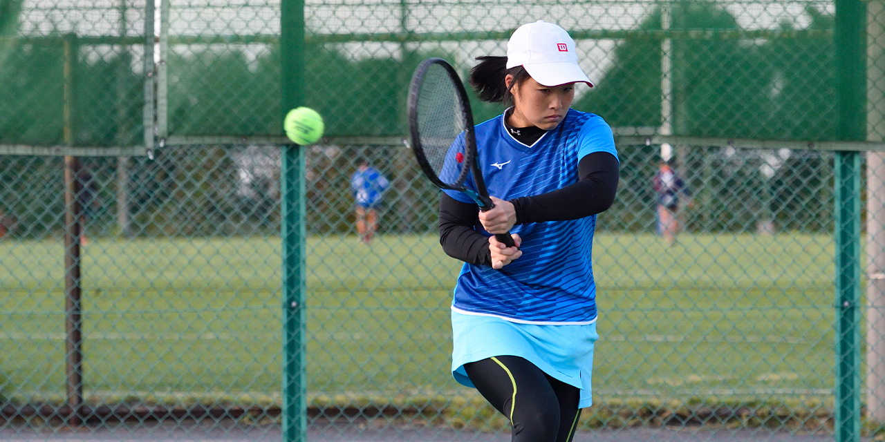 トップページ テニス部 女子 大阪体育大学