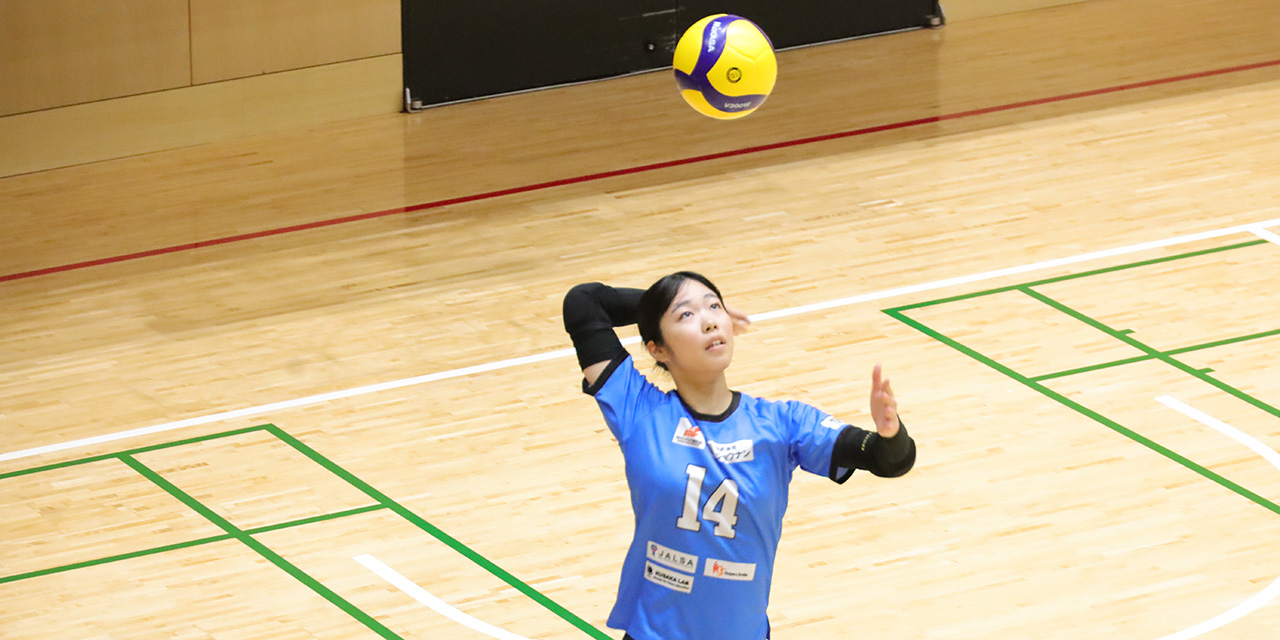 バレーボール部女子メイン画像