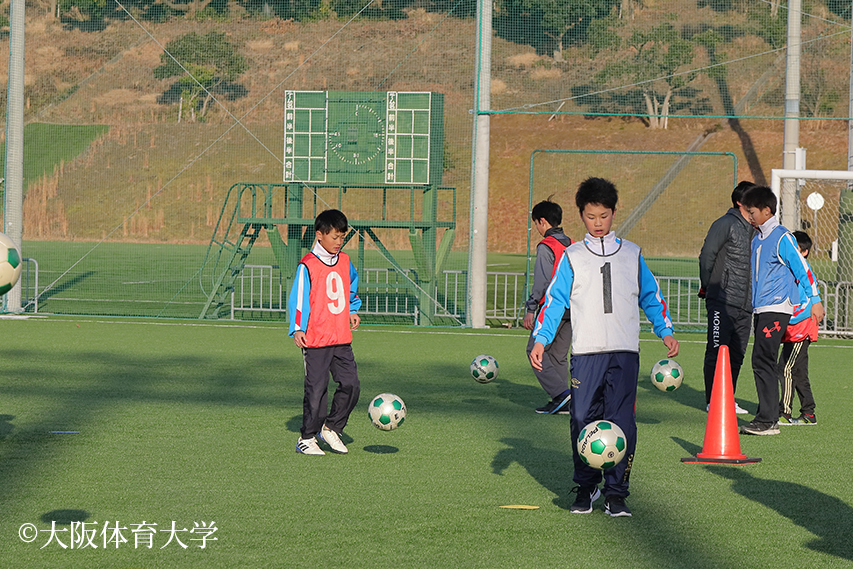 サッカーの競技体験