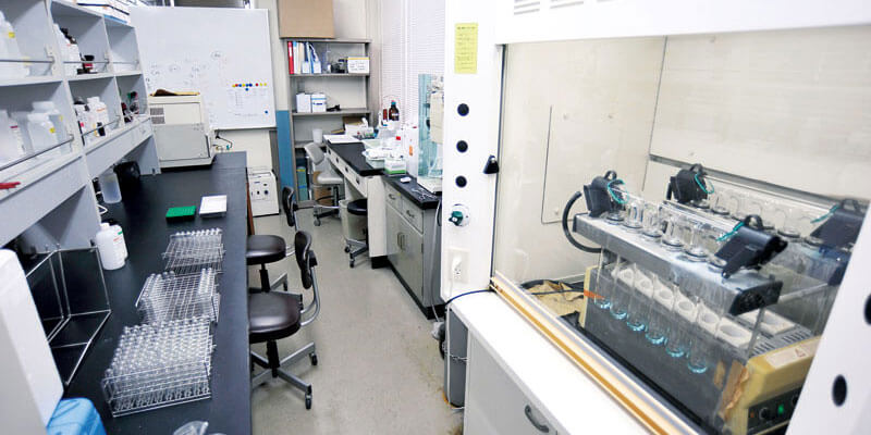 Sample Analysis Room