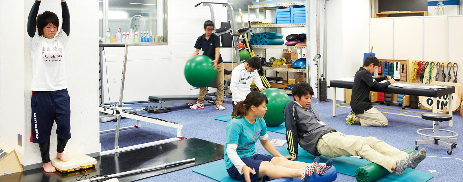 D号館1f アスレティックトレーニングルーム 大阪体育大学