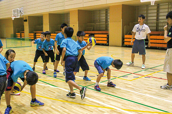 子どもスポーツクラブ「OUHSキッズボーシャーズ」