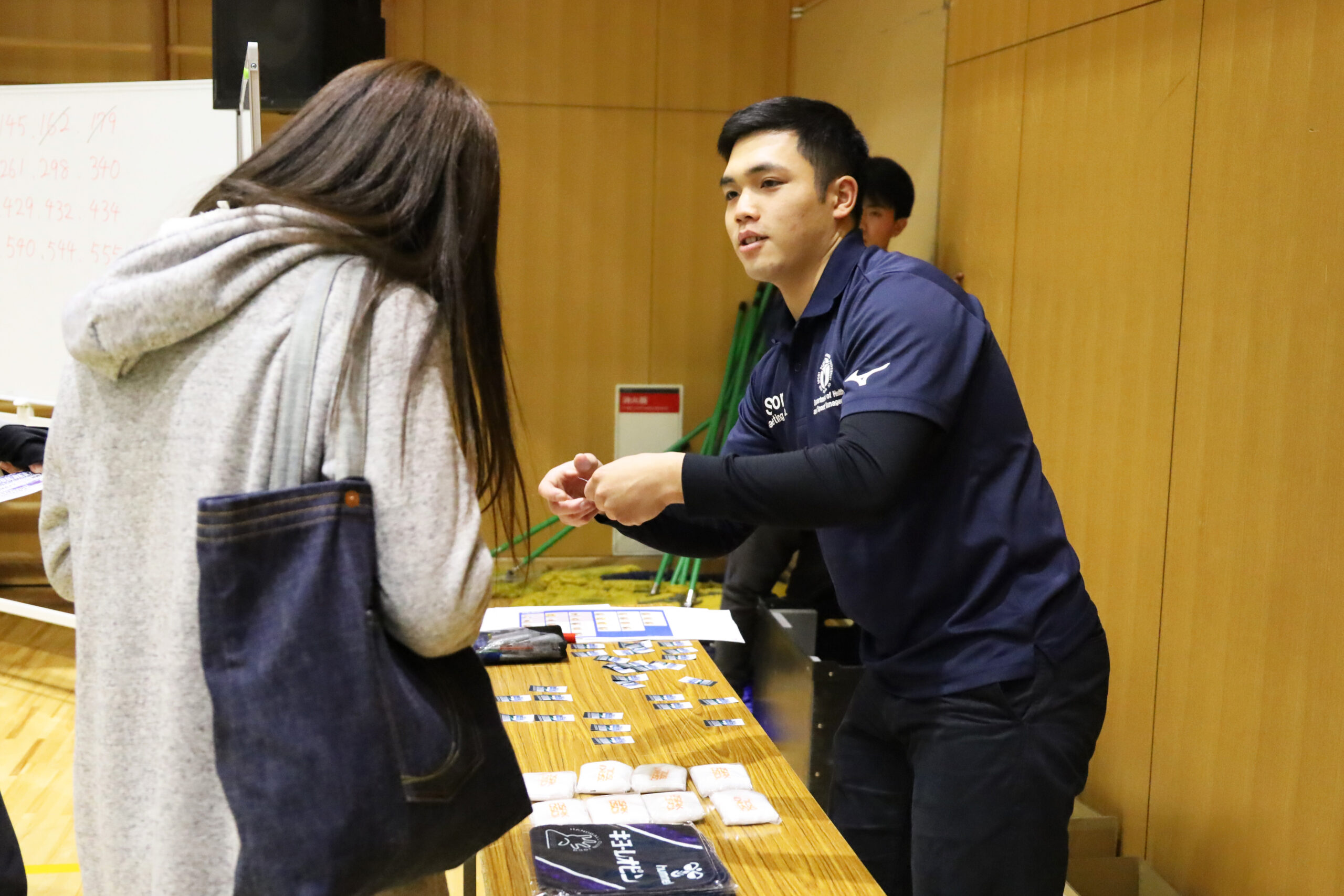 スポーツマネジメント専攻の学生らを中心に企画・運営を担った