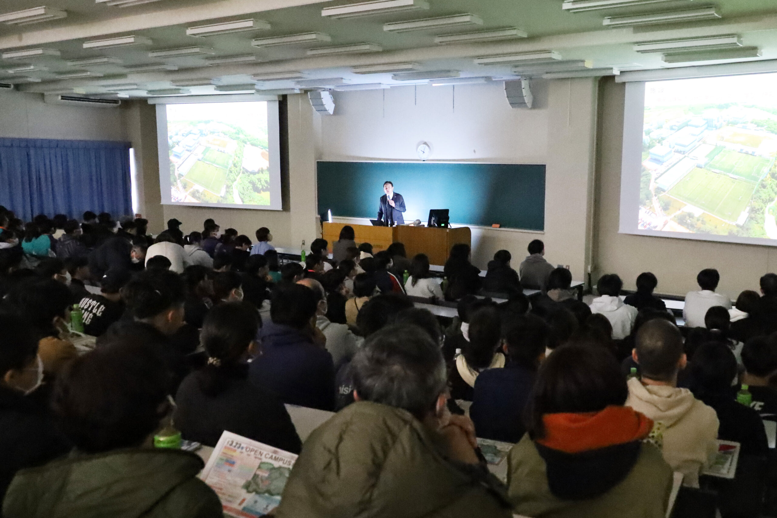 原田宗彦学長のウェルカムスピーチ