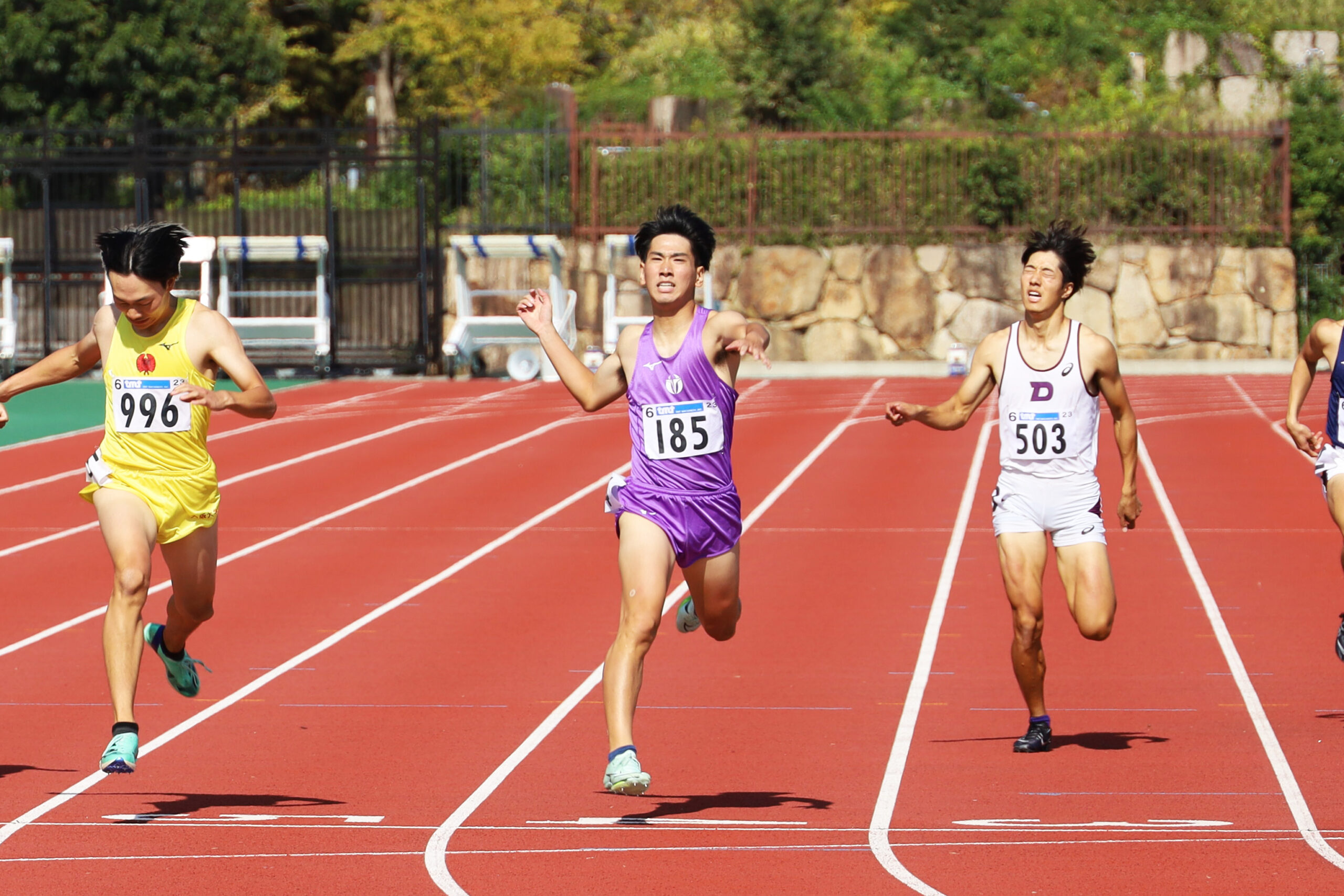 〈男子400ｍ〉　3位　岩﨑拓生