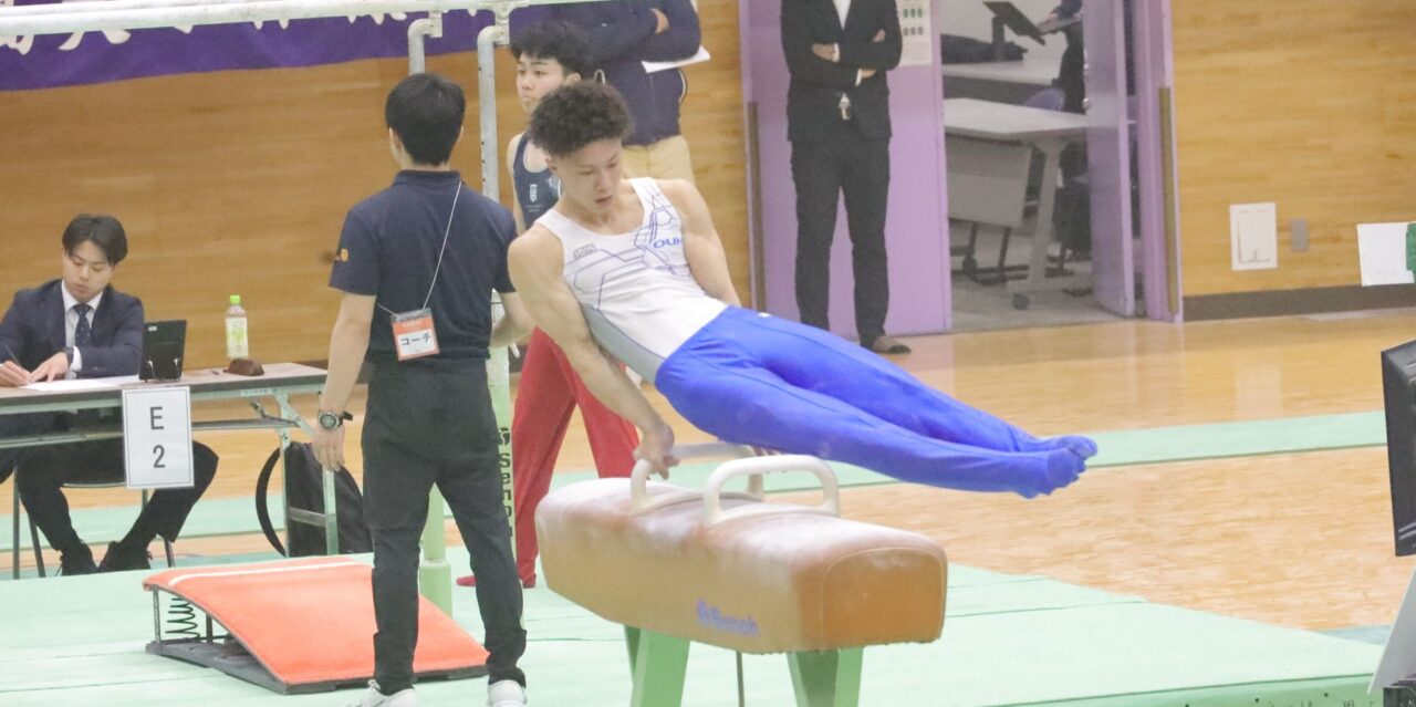 山﨑海音（かいと、スポーツ科学部２年、鹿児島・出水商業高校
【大阪体育大学】