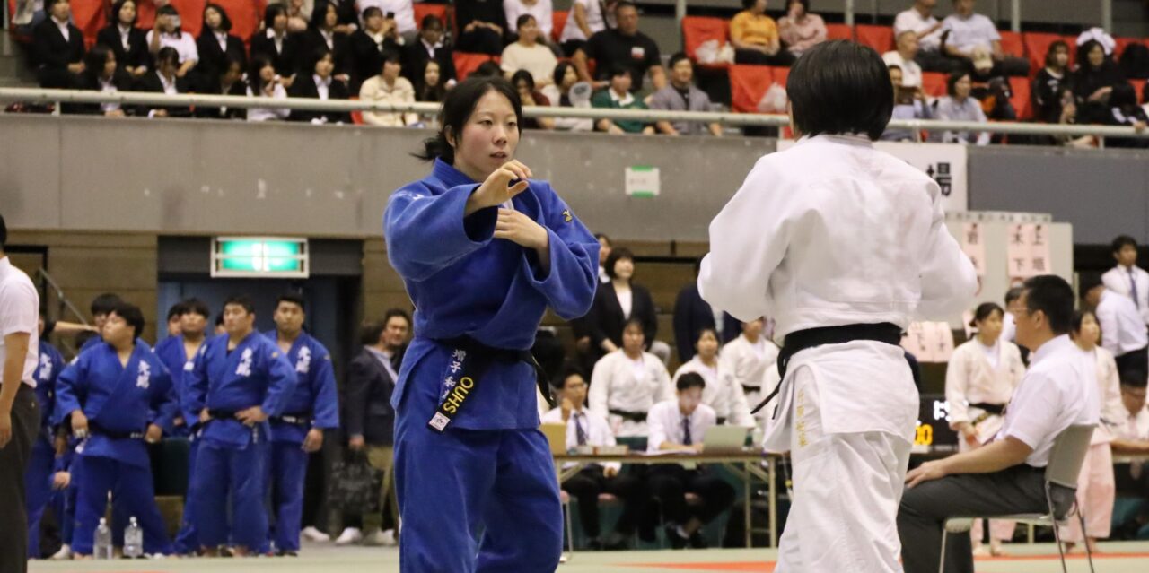 増子和奏（体育学部4年、東大阪大学敬愛高校）
【大阪体育大学】