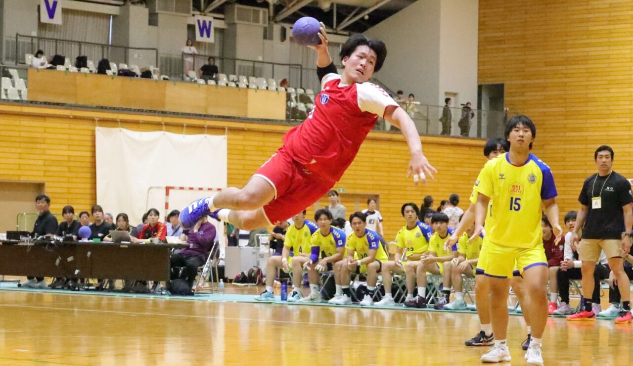 原田浩天（体育学部４年、福岡・光陵高校）
【大阪体育大学】