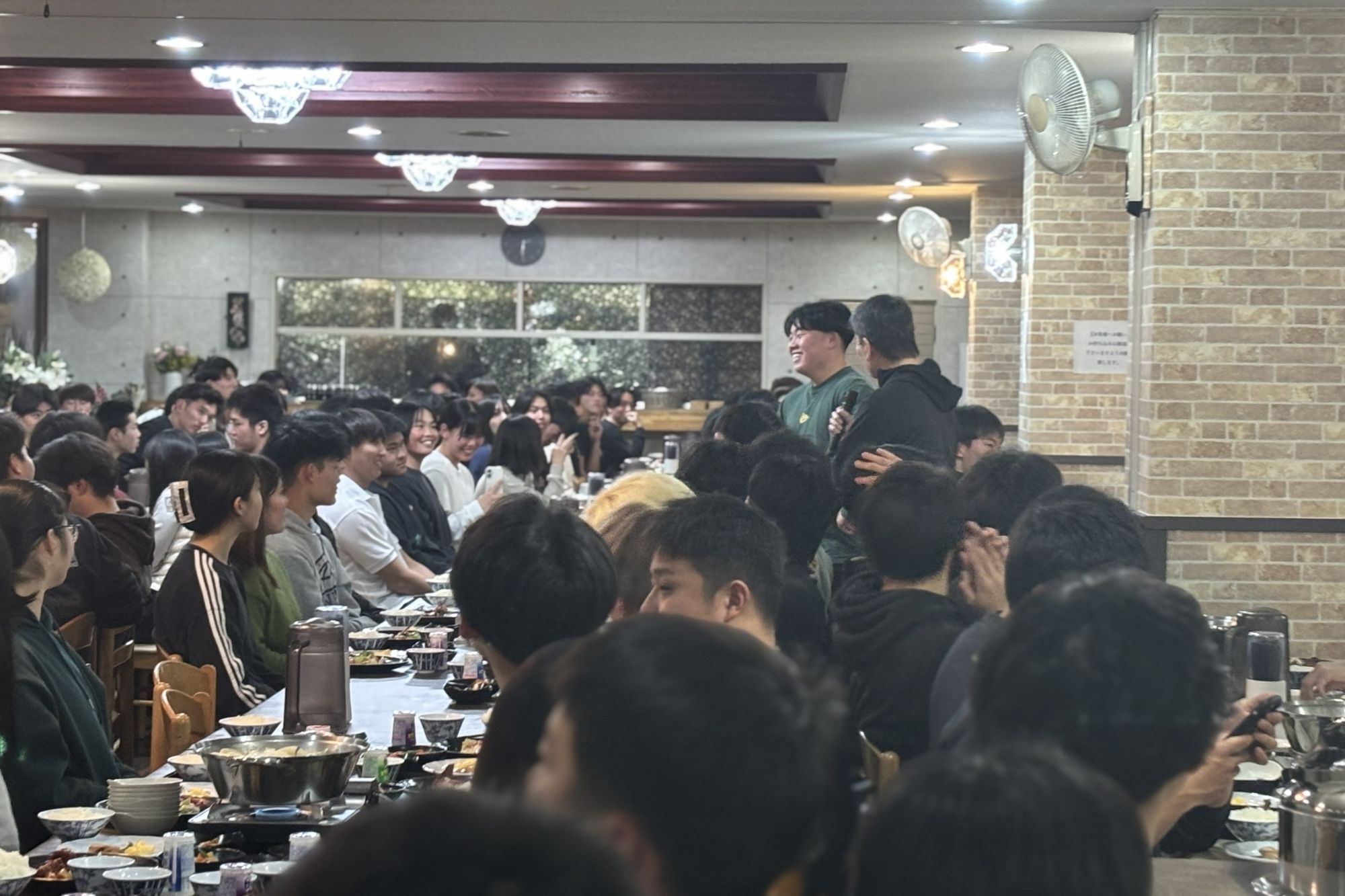 食事は全員揃っていただきます