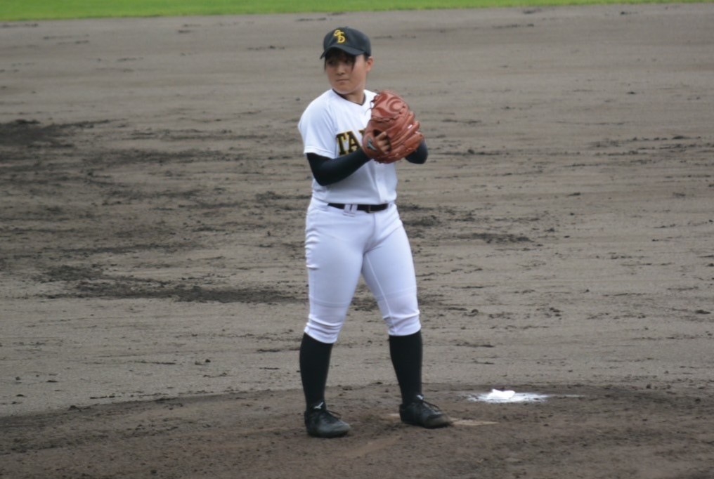 清井結月（スポーツ科学部２年、兵庫・蒼開高校 、資料写真）【大阪体育大学】
