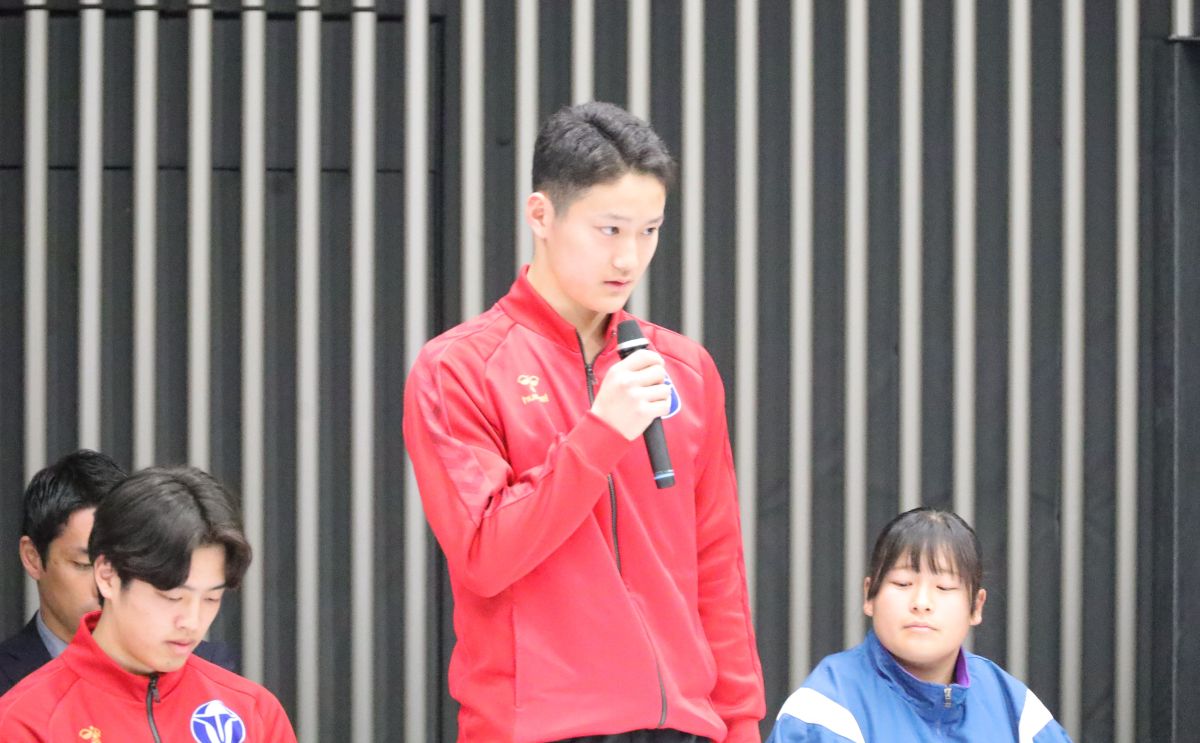 清水蒼空(そら、1年、香川中央高校) 【大阪体育大学】