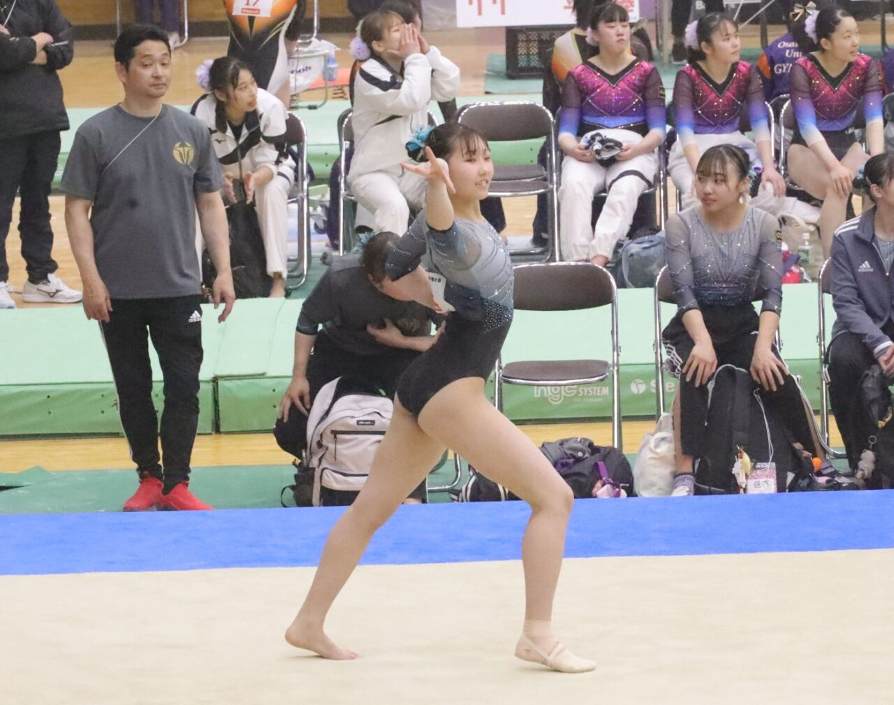 梅永恋羽（スポーツ科学部３年、滋賀・栗東高校） 【大阪体育大学】