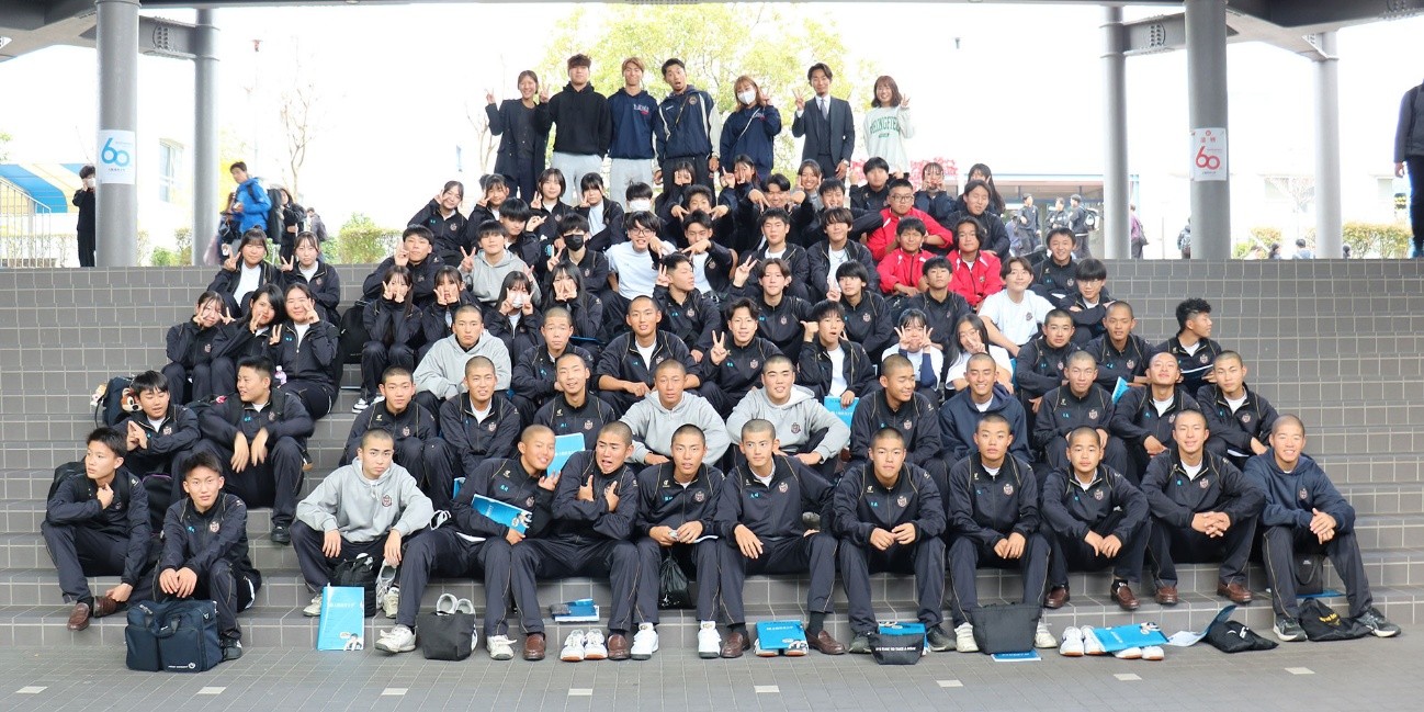 最後にみんなで集合写真