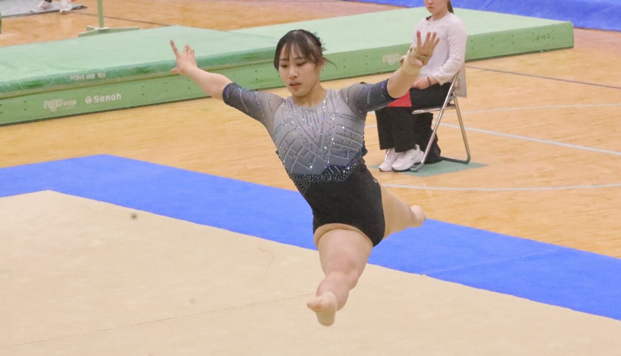 池邉和花（スポーツ科学部２年、大分西高校） 【大阪体育大学】
