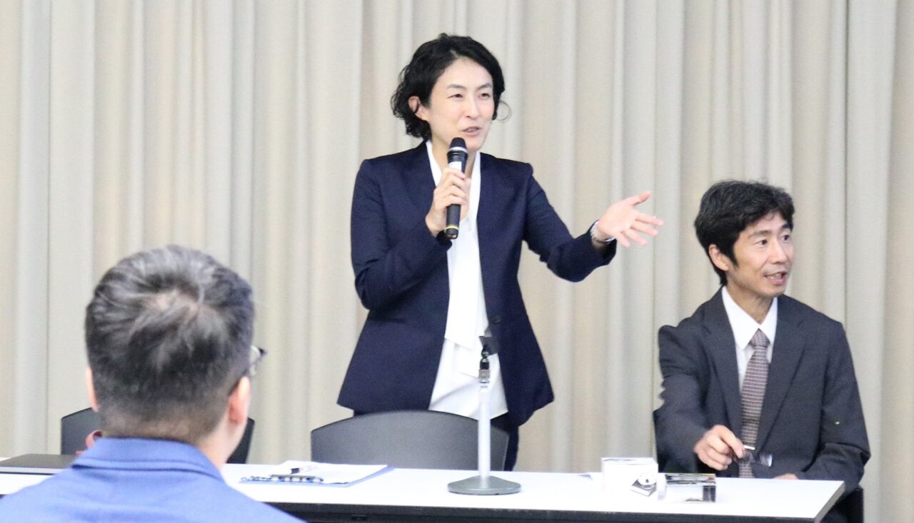司会を務める小菅萌准教授 【大阪体育大学】