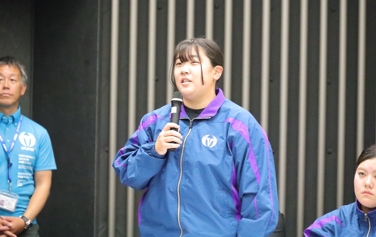 藤田唯愛(ゆあ、3年、三重・松阪商業高校) 【大阪体育大学】