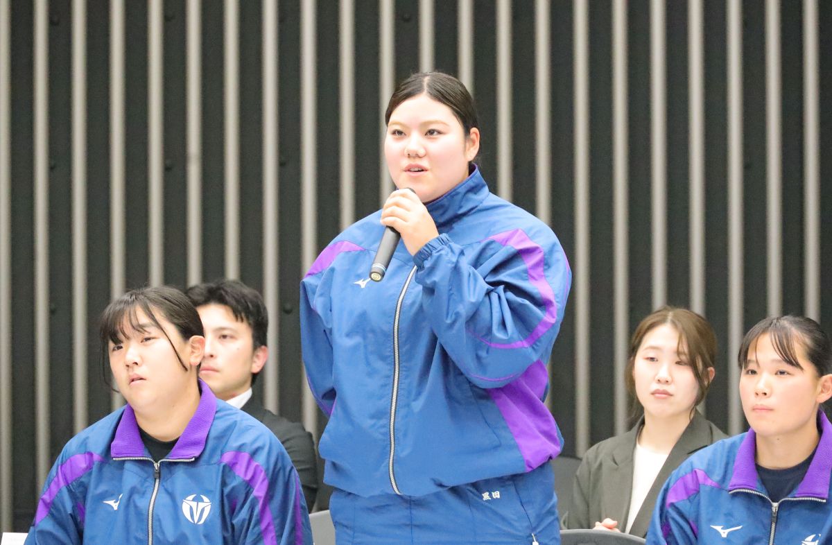 大阪体育大学DASH選抜アスリートキックオフミーティング開催 1年生7