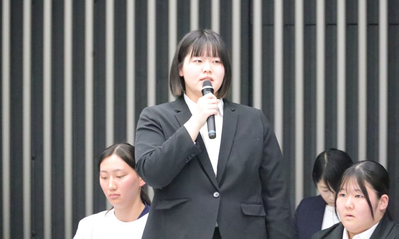 柔道部女子・ 朝原寿天良(すてら、4年、岐阜・中京高校) 【大阪体育大学】