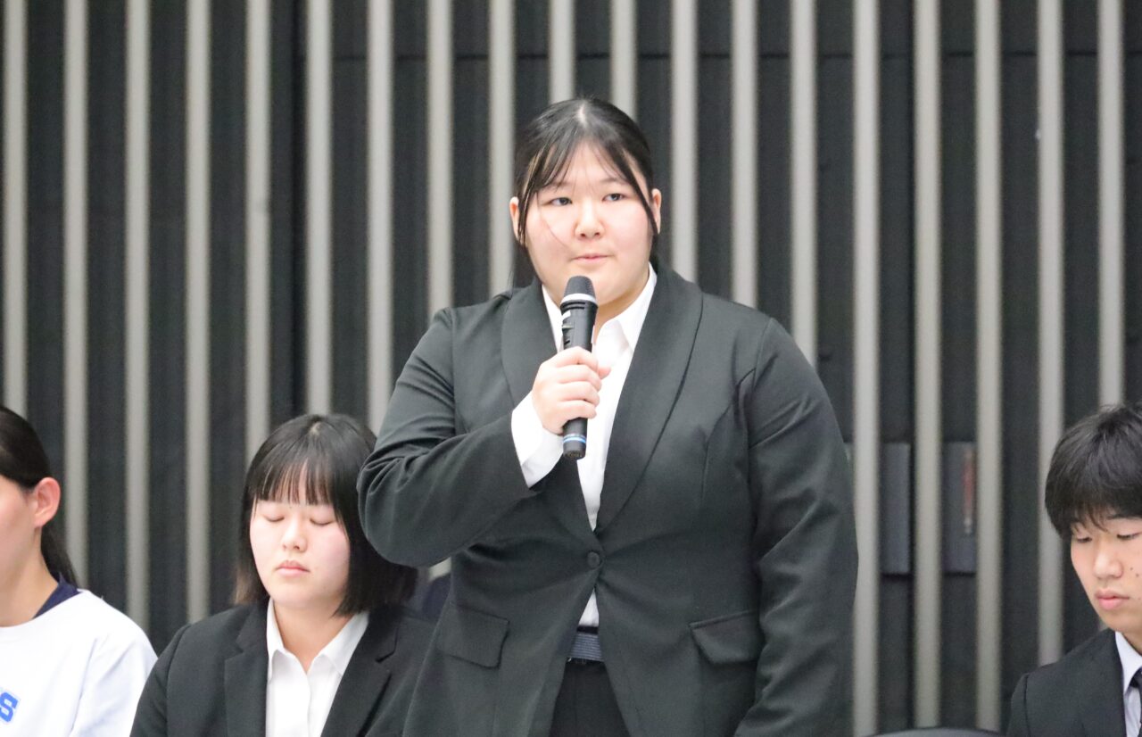 小林 楓(かえで、2年、鳥取・八頭高校) 【大阪体育大学】