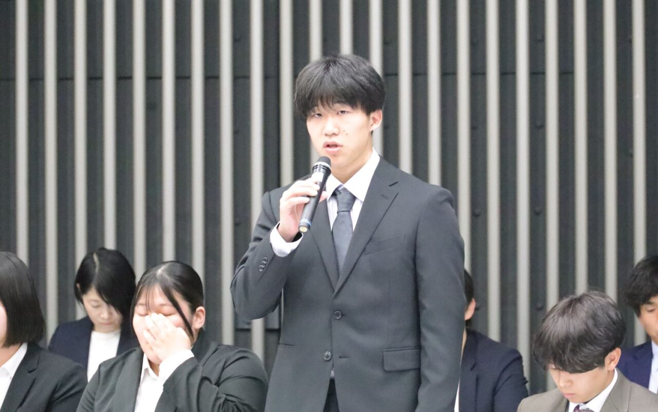 レスリング部・ 辻田陽咲(ようさく、1年、大阪体育大学浪商高校) 【大阪体育大学】