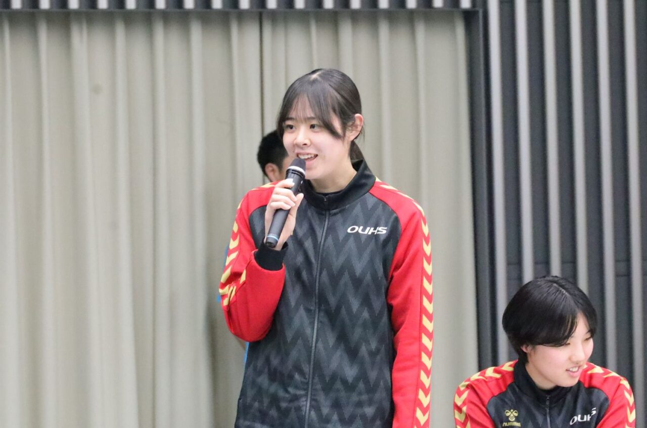 ハンドボール部女子・中尾 藍(3年、京都・洛北高校) 【大阪体育大学】