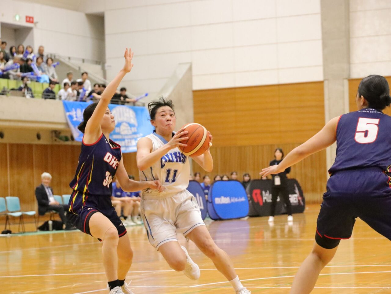 三次真歩(体育学部4年、広島皆実高校)
【大阪体育大学】