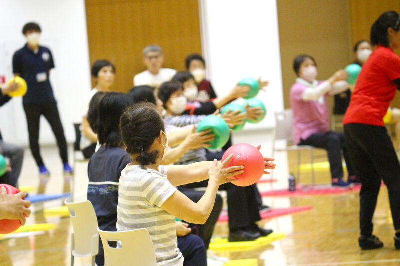 体力若返り講座の様子