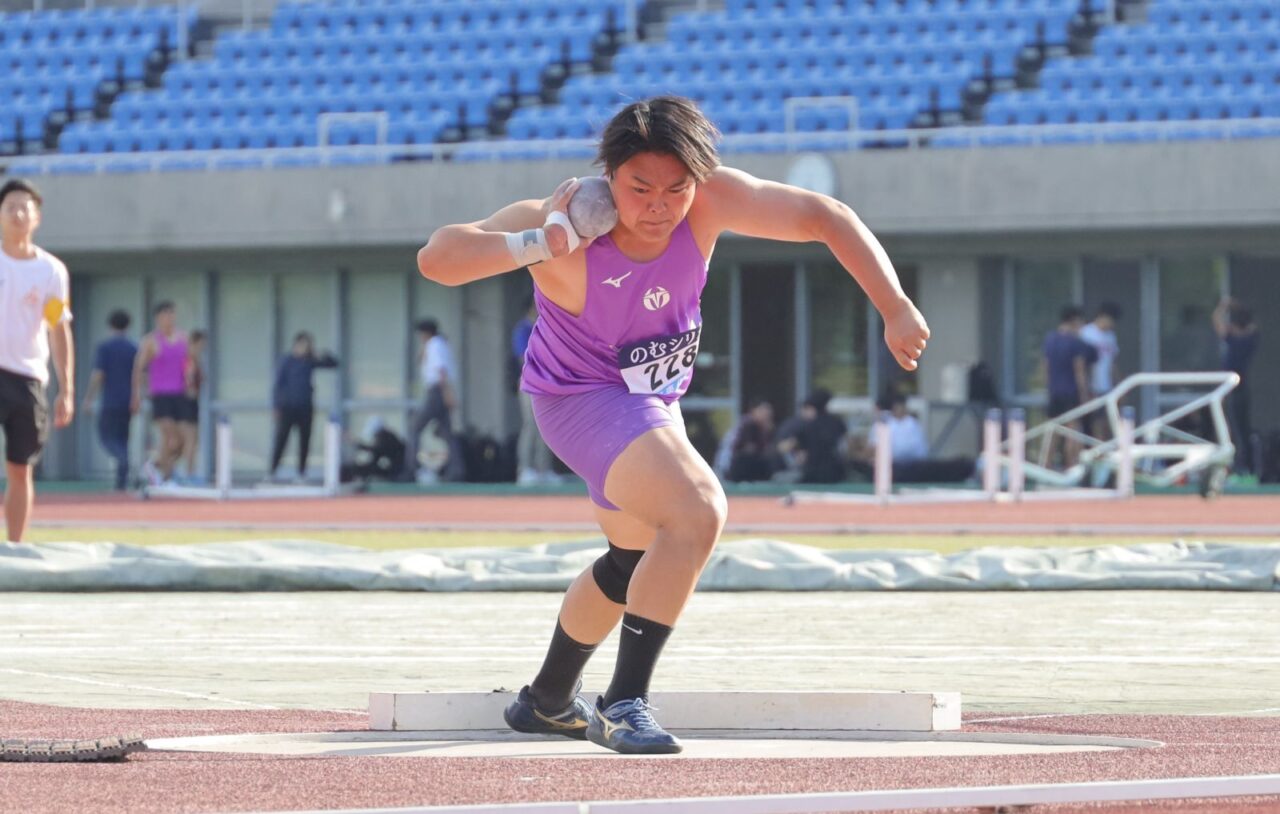 男子砲丸投げ４位　小林巧弥（スポーツ科学部２年、静岡・浜名高校）
【大阪体育大学】