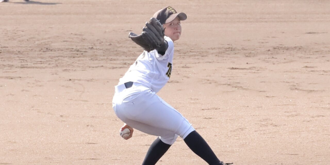 柏﨑咲和選手（読売ジャイアンツ女子チーム） 【大阪体育大学】