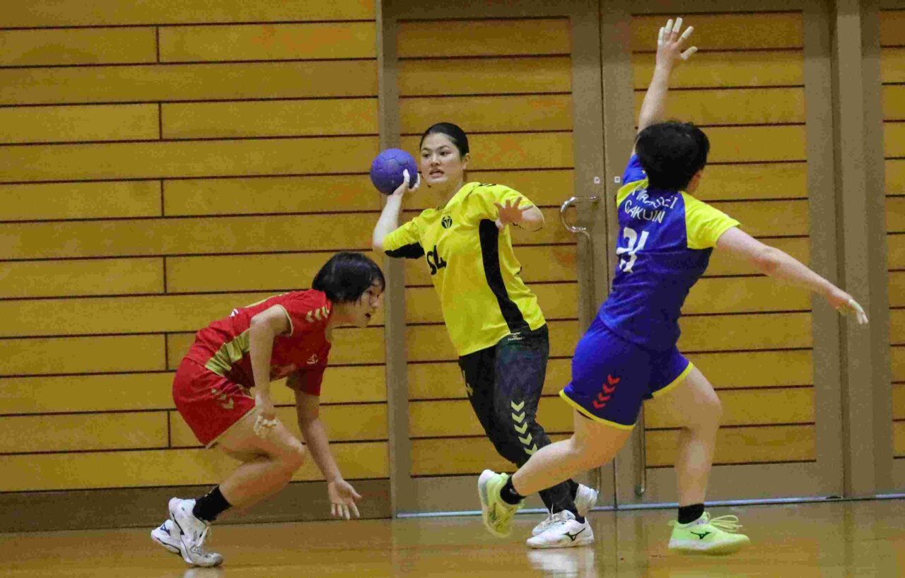 女子最優秀選手・比嘉楓（体育学部４年、沖縄・那覇西高校） 【大阪体育大学】