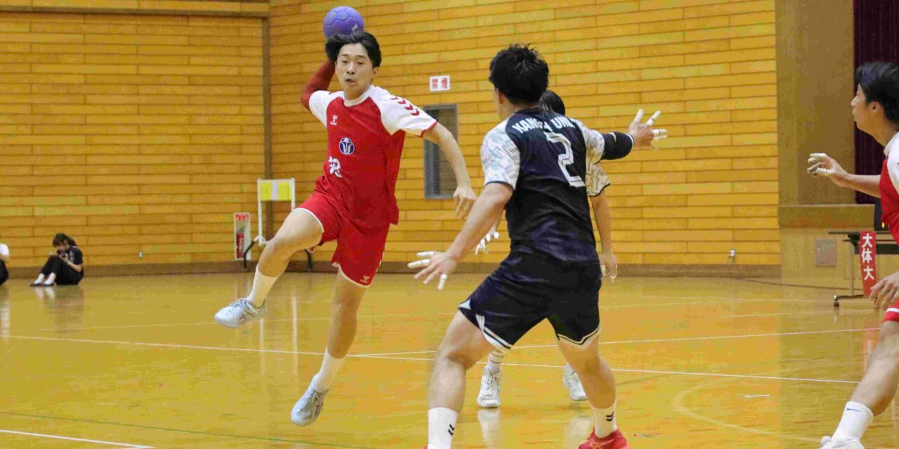 男子最優秀選手・竹下颯斗（体育学部３年、大阪体育大学浪商高校） 【大阪体育大学】