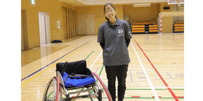 女子ＭＶＰの村岡沙耶さん（体育学部４年、岡山・勝山高校） 【大阪体育大学】