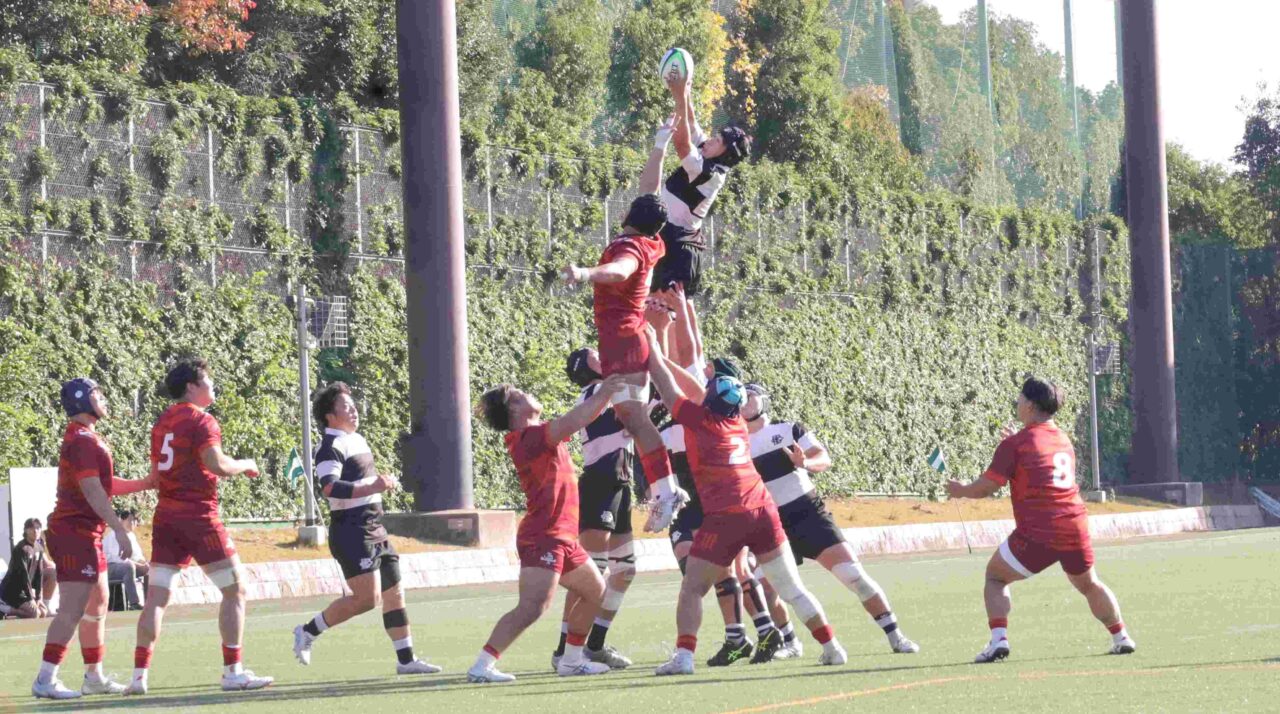 ラインアウトの攻防 【大阪体育大学】