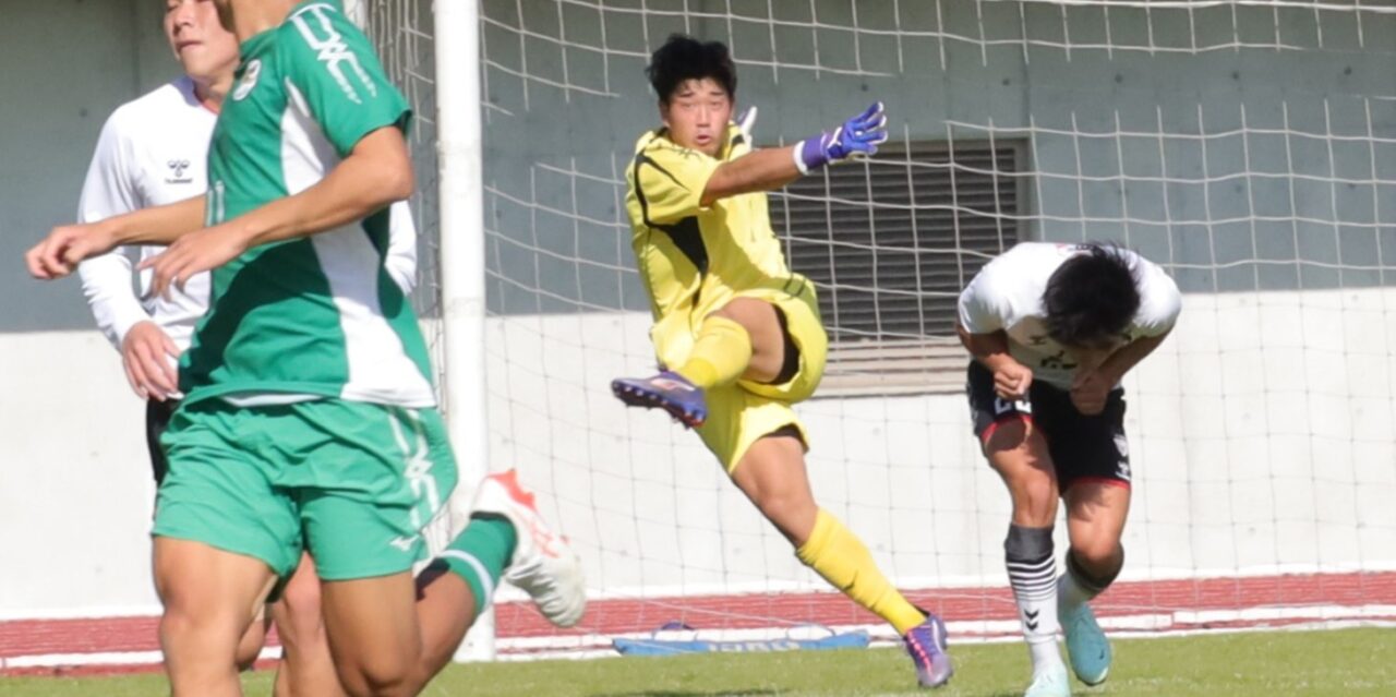 ＧＫ長野大河（体育学部４年、立正大学淞南高校、資料写真） 【大阪体育大学】