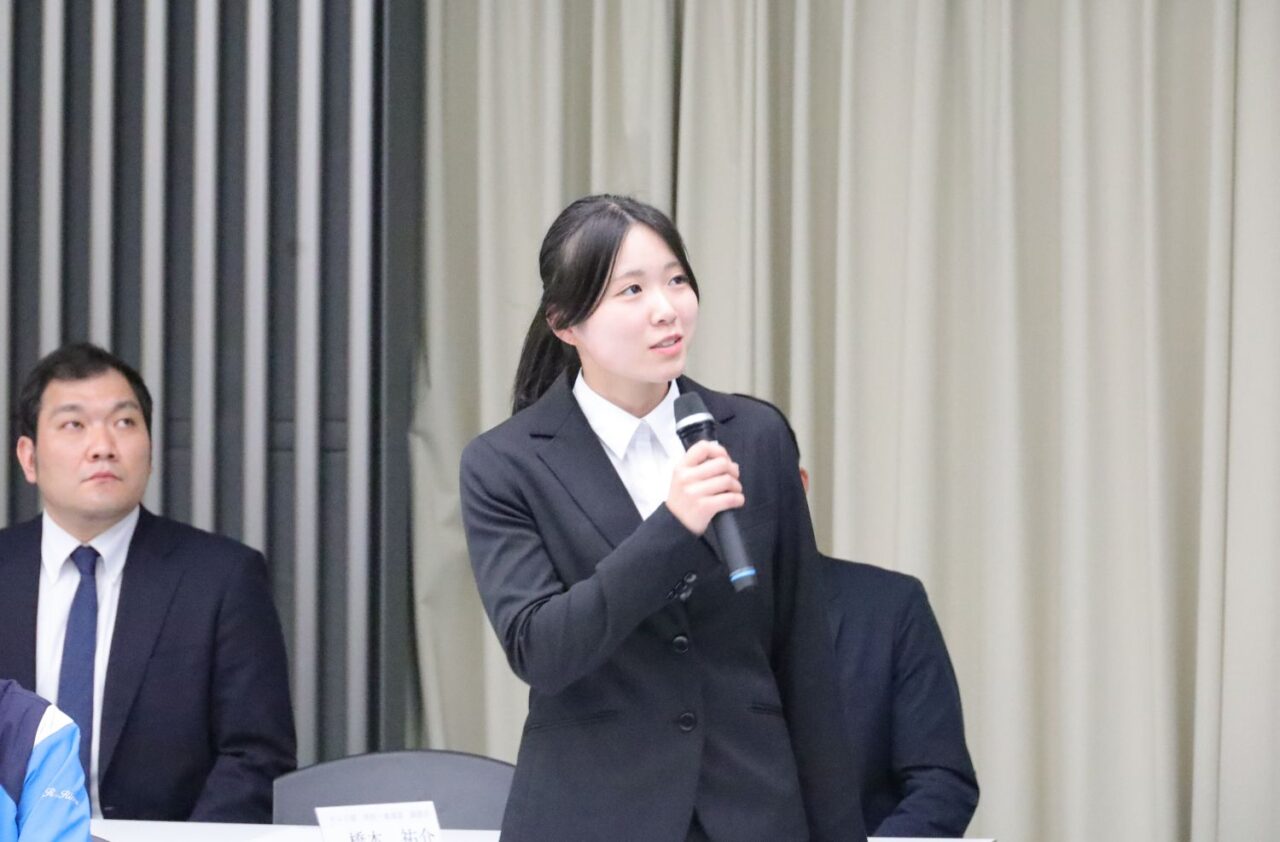 スケルトン・ 篠原彩緒(みお、2年、愛媛・松山北高校) 【大阪体育大学】