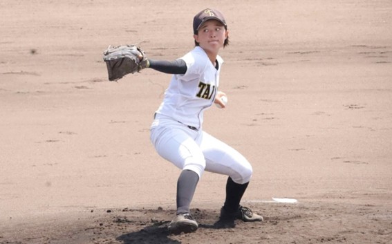 柏﨑咲和（体育学部４年、福井工業大学附属福井高校） 【大阪体育大学】