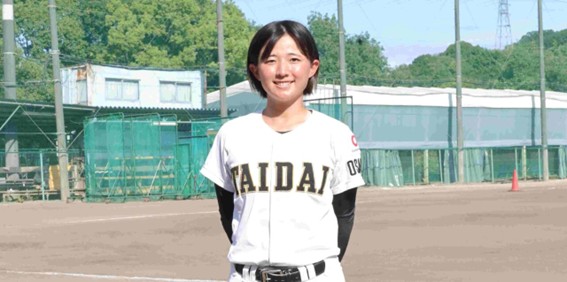 柏﨑咲和（体育学部４年、福井工業大学附属福井高校） 【大阪体育大学】