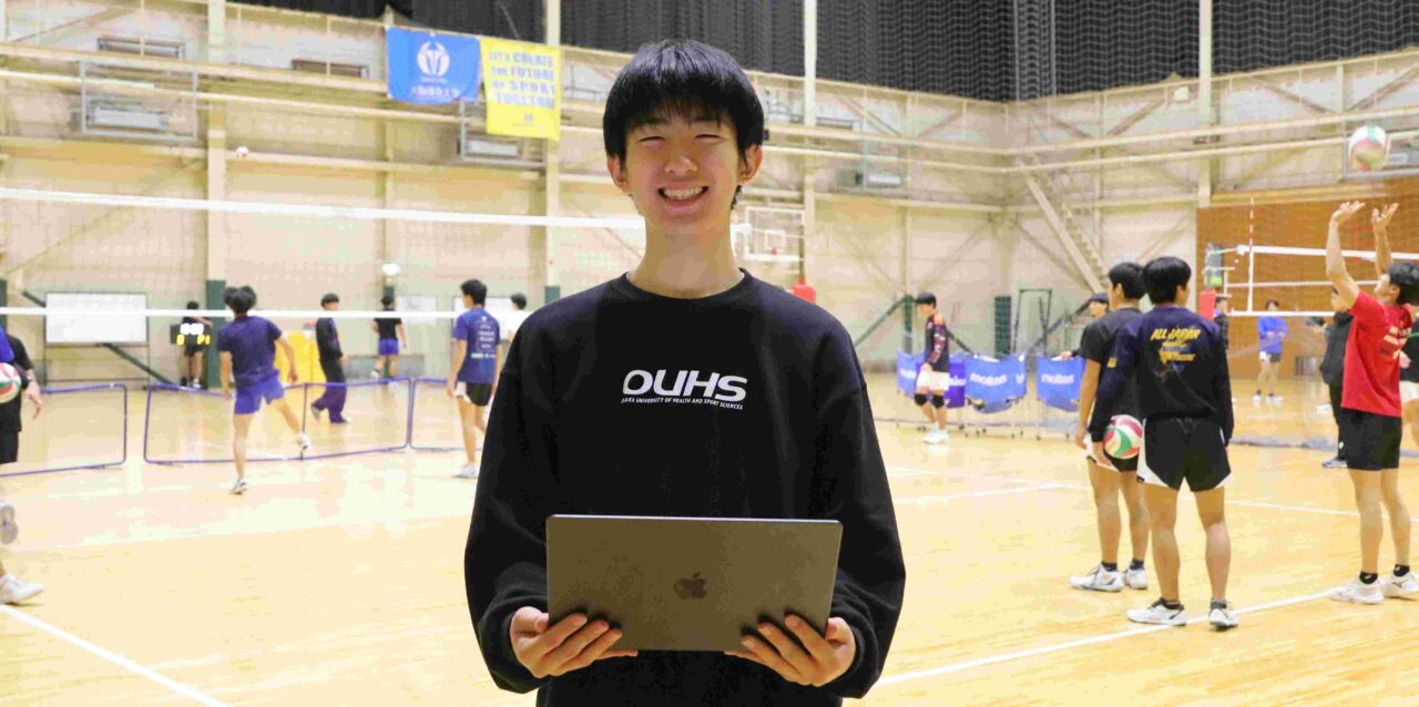 宮部陽輝さん（教育学部１年、滋賀・光泉カトリック高校）
【大阪体育大学】