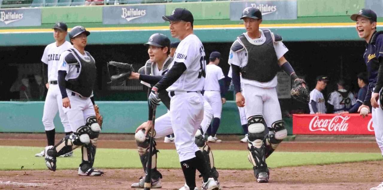 松平一彦監督（大阪体育大学）