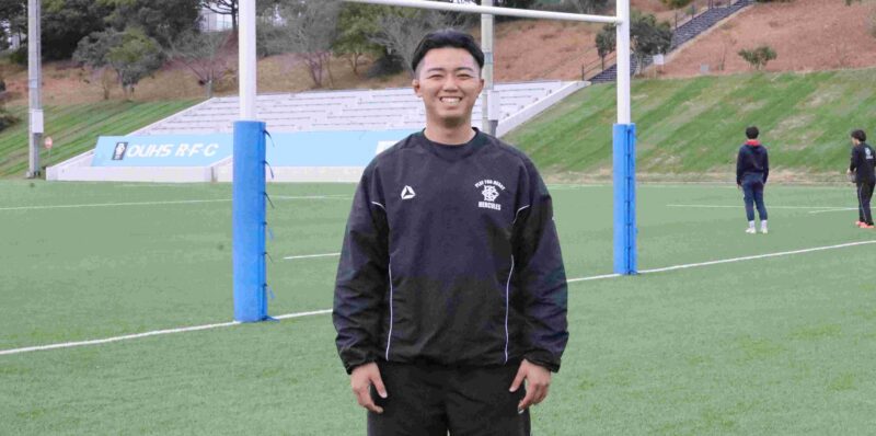 辻岡祥真(体育学部4年、東海大学付属大阪仰星高校) 【大阪体育大学】