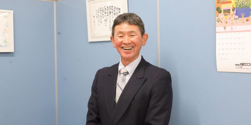 元甲子園大会審判委員で大阪体育大学大学院博士前期課程の西貝雅裕さん 【大阪体育大学】