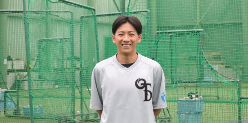 大阪体育大学主将・山下世虎(体育学部4年、山口・下関国際高校) 【大阪体育大学】