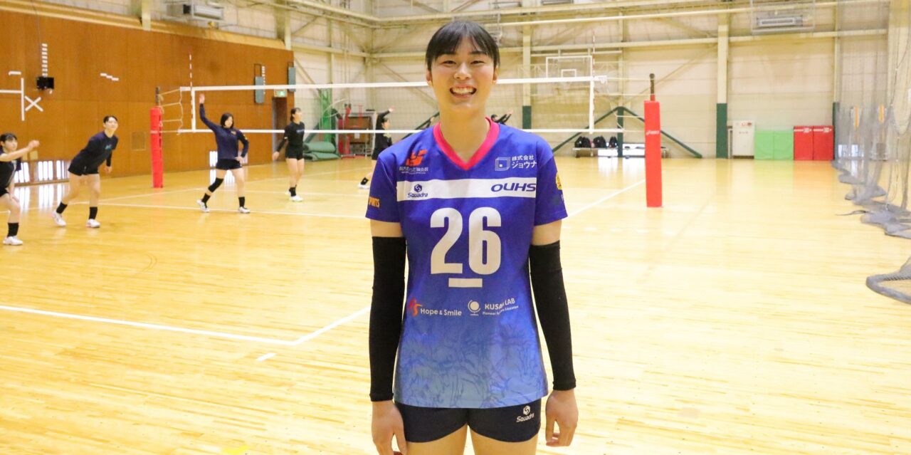 黒木陽奈(くろぎ・ひな)主将(体育学部4年、宮崎・都城商業高校)
【大阪体育大学】